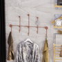 Wallity Iyon-C Gancho de pared de metal cobre